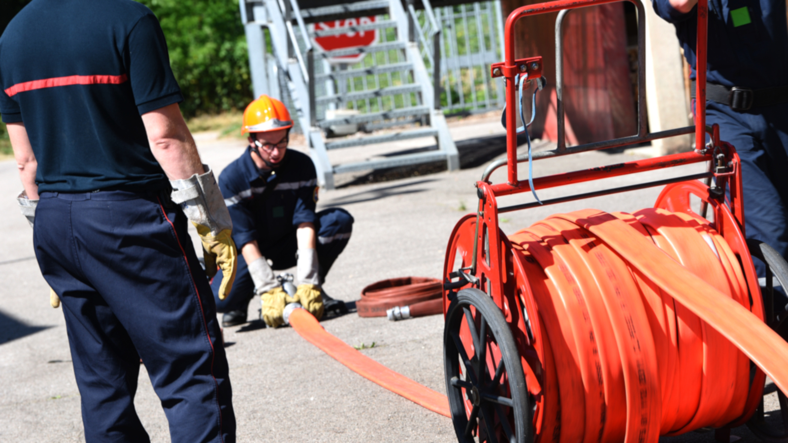 Le but de cette opération est de faire grossir les effectifs des sapeurs-pompiers volontaires du département.